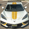 EOS 5VM Carbon Flash Metallic Front Splitter -1 Piece - C8 Corvette