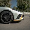 EOS Front Splitter Z51 Style - Hydro-Dipped Carbon - C8 Corvette (FLIP-267-CFLK)