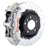 Brembo 05-13 Corvette Front GT BBK 6 Piston Cast 380x32 2pc Rotor Slotted Type3-Silver - 1M3.9003A3