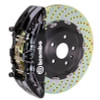 Brembo 15-16 Genesis Sedan 3.8/5.0 (Excl AWD) Fr GT BBK 6Pist Cast 380x34 2pc Rtr Drill-Black - 1N1.9048A1