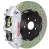 Brembo 25+ BMW X3 30 xDrive (G45) Front GT BBK 6 Piston Cast 380x34 2pc Rotor Drilled - Silver - 1N1.9093A3