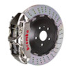 Brembo 15-23 Mustang GT (S550) Front GTR BBK 6 Piston Billet405x34 2pc Rotor Drilled- Nickel Plated - 1N1.9542AR