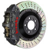Brembo 24+ BMW M30i/530i xDrive/24+ 540i xDrive Fr GT-S BBK 6 Pist Cast 405x34 2pc Rotor Drl- Blk HA - 1N1.9551AS