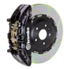 Brembo 08-17 A5/08-17 S5/09-16 A4/09-16 S4 Fr GT BBK 6Pist Cast 380x34 2pc Rotor Slot Type1-Black - 1N2.9050A1