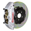 Brembo 08-17 A5/08-17 S5/09-16 A4/09-16 S4 Fr GT BBK 6Pist Cast 380x34 2pc Rotor Slot Type1-Silver - 1N2.9050A3