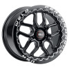 Weld Laguna Beadlock Gloss Black 17x10 Rear Wheel - 15-23 Dodge Hellcat Charger / Challenger Widebody