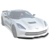 EOS Stage 2 Front Splitter w/o Winglets  - Carbon Flash - C7 Stingray / GS / Z06
