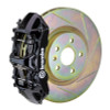Brembo 10-15 Camaro V6 Front GT BBK 6 Piston Cast 355x32 1pc Rotor Slotted Type-1-Black - 1N5.8001A1