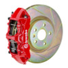 Brembo 10-15 Camaro V6 Front GT BBK 6 Piston Cast 355x32 1pc Rotor Slotted Type-1-Red - 1N5.8001A2