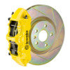Brembo 10-15 Camaro V6 Front GT BBK 6 Piston Cast 355x32 1pc Rotor Slotted Type-1- Yellow - 1N5.8001A5