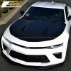 EOS T6 Style Front Splitter - Carbon Fiber - 16-24 Camaro SS (FLIP-139-BKCF)