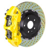 Brembo 19+ Z4 /20+ Supra Front GT BBK 6 Piston Cast 380x34 2pc Rotor Drilled- Yellow - 1T1.9020A5