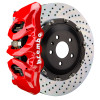 Brembo 24+ BMW M30i/530i xDrive Front GT BBK 6 Piston Cast 380x34 2pc Rotor Drilled - Red - 1T1.9039A2