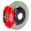Brembo 87-91 928 S4/GT Rear GT BBK 4 Piston Cast 2pc 328x28 2pc Rotor Slotted Type-1-Red - 2C2.6016A2