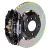 Brembo 95-98 993 C2/993 C4 Rear GT BBK 4 Piston Cast 2pc 328x28 2pc Rotor Slotted Type-1-Black - 2C2.6018A1