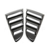 Anderson Composites Type-Vented Carbon Fiber Side Window Louvers - 15-23 Ford Mustang S550