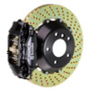 Brembo 12-16 98ster (Excl PCCB) Rr GT BBK 4Pis Cast 345x28 2pc Rotor Drilled-Black - 2P1.8056A1
