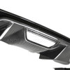 Anderson Composites Carbon Fiber Quad Tip Rear Diffuser - 18-23 Ford Mustang S550