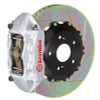 Brembo 07-15 TT 3.2L/09-15 TTS/12-13 TT RS Rr GT BBK 4Pist Cast 328x28 2pc Rotor Slot Type1-Silver - 2P2.6007A3
