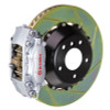 Brembo 12-16 98ster (Excl PCCB) Rr GT BBK 4Pis Cast 345x28 2pc Rotor Slotted Type1-Silver - 2P2.8056A3