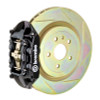 Brembo 10-15 Camaro V6 Rear GT BBK 4 Piston Cast 365x28 1pc Rotor Slotted Type-1-Red - 2P5.8001A2