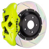 Brembo 12-16 991.1 C2 Rr GT BBK 4Pis Cast 380x28 2pc Rotor Slotted Type1-Fluo. Yellow - 2S2.9019A7