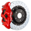 Brembo 08-13 BMW M3 (E90/E92/E93) Rear GT BBK 4 Piston Cast 380x28 2pc Rotor Slotted Type-3-Red - 2S3.9016A2