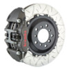 Brembo 05-13 Corvette PISTA Front Race BBK 4 Piston Cast 2pc 355x35x53a 2pc Rotor T3-Clear HA - 3K2.8049A