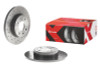 Brembo 10-11 Saab 9-3X Front Premium Xtra Cross Drilled UV Coated Rotor - 09.9165.1X