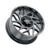 Weld Fulcrum W117 22x12 / 6x135 / -44 Offset / Gloss Black Milled Wheel