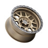 Weld Cinch W115 Wheel 17x10 / 6x135 / -25 Offset / Satin Bronze w. Satin Black Ring