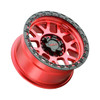 Weld Cinch W133 Wheel 17x9 / 6x135 / -12 Offset / Candy Red w. Satin Black Ring
