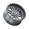 Weld Crux W221 Wheel 20x9 / 6x135 / +20 Offset / Satin Gunmetal w. Satin Black Ring