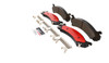 Brembo OE 18-20 Chevrolet Express 3500/GMC Savana 3500 Ceramic Brake Pad - Front - P10088N Photo - Close Up