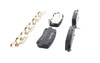 Brembo OE 17-20 Acura MDX/14-20 RLX/15-20 TLX/18-24 Honda Odyssey PRIME Low-Met Brake Pad - Rear - P28091 Photo - Close Up