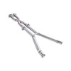 EOS 2.5" X-Pipe Kit T-304 Stainless Steel - Automatic Trans - 05-08 C6 Corvette (EXT-MP091)
