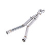EOS 2.5" X-Pipe Kit T-304 Stainless Steel - 09-13 C6 Corvette (EXT-MP092)