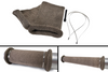 DEI Titanium 4in Knit Exhaust Sleeve - 24in - 10040