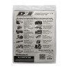 DEI Pipe Shield w/Stainless Steel Clamps - 4in x 12in - Titanium - 10454