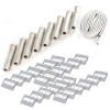 DEI Protect-A-Boot and Wire Kit 8 Cylinder - Silver - 10702