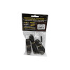 DEI Hi-Temp Shrink Tube Kit - 3/6/9mm x 4ft - Black - 10839