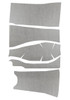 DEI 06-15 Mazda Miata NC Transmission Tunnel Heat Shield Kit - 10950
