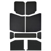 DEI 18-23 Jeep Wrangler JL 4-Door Boom Mat Headliner - 9 Piece - Black - 50168