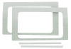 DEI 18-23 Jeep Wrangler JL 2-Door Boom Mat Rear Side Window Trim - 2 Piece - White - 50270