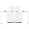 DEI 18-23 Jeep Wrangler JL 2-Door Boom Mat Complete Headliner Kit - 7 Piece - Gray - 50282