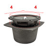 DEI Speaker Baffles 4in Round Slim Pair - 50311