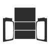 DEI 04-06 Jeep Wrangler LJ Unliminted Headliner Complete Kit - Black - 50601