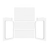 DEI 04-06 Jeep Wrangler LJ Unliminted Headliner Complete Kit - White - 50602