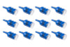 Diode Dynamics 194 LED Bulb HP5 LED - Blue Set of 12 - DD0026TW