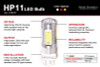 Diode Dynamics 3157 LED Bulb HP11 LED - Amber (Single) - DD0050S